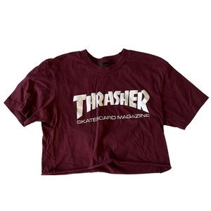 🌱thrasher crop top!